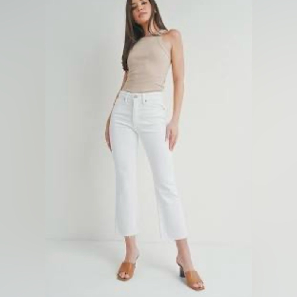 HBD Hattie cropped flair jeans 24